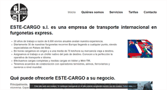 Desktop Screenshot of estecargo.com